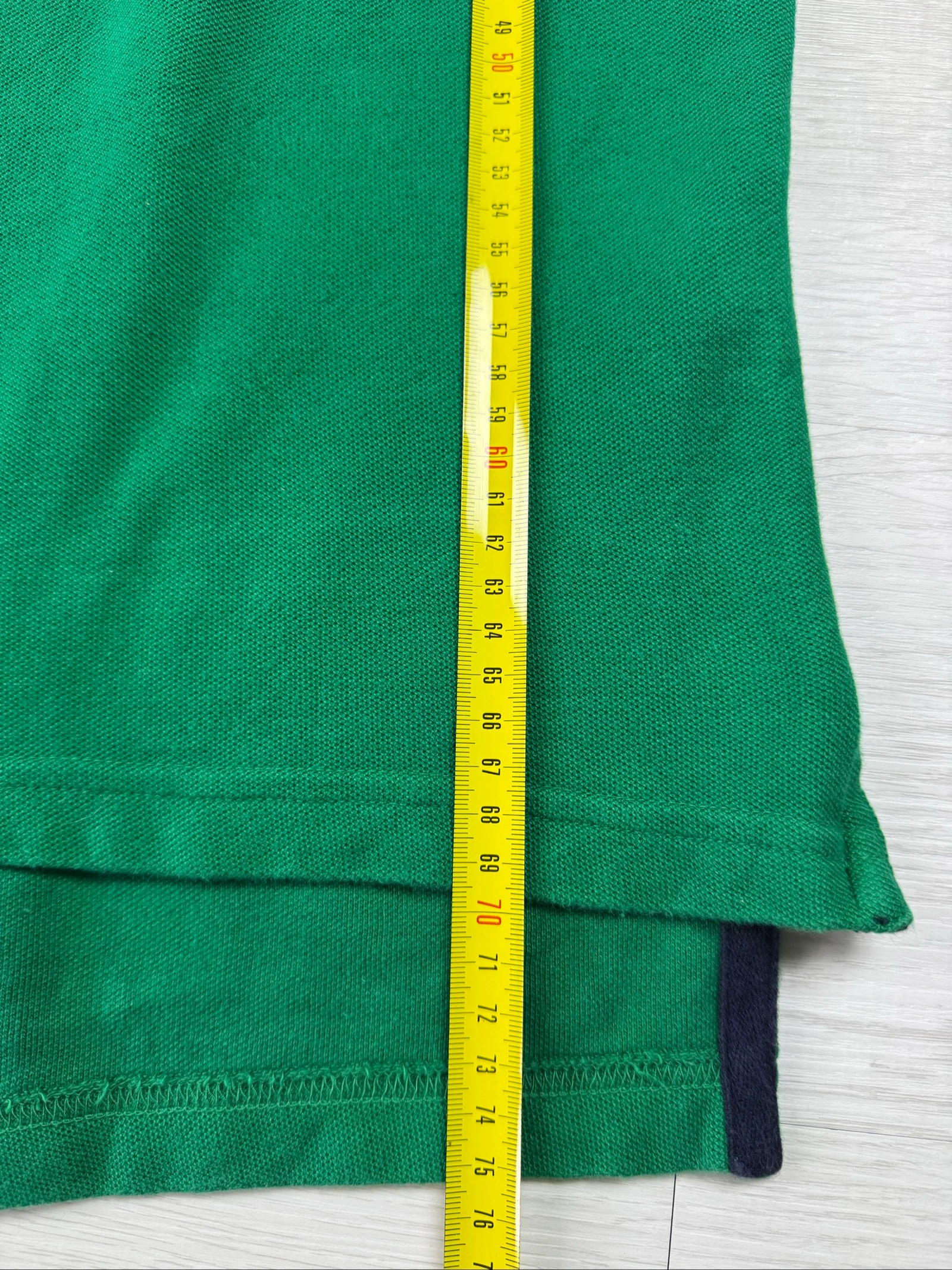 Camisa Polo Ralph Lauren com Logo Vintage Chaps Verde 100% Algodão Tamanho M – photo 13